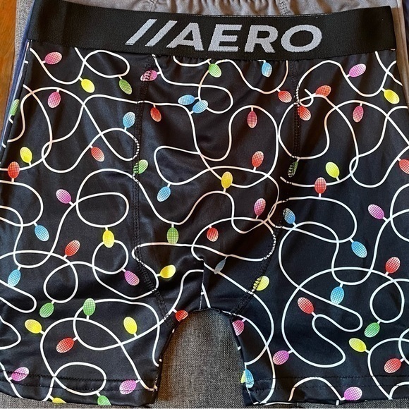 Christmas Performance Stretch Boxer Brief - Picture 4 of 4